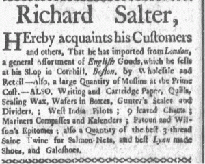 Mar 3 - 3:3:1766 Boston-Gazette Supplement