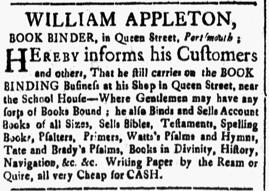 Jun 6 - 6:6:1766 New-Hampshire Gazette