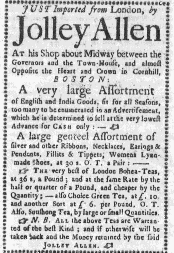 Jul 7 - 7:3:1766 Massachusetts Gazette
