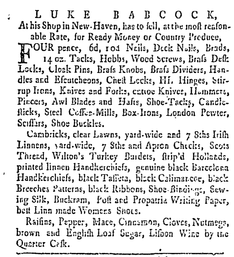 Jul 26 - 7:26:1766 Connecticut Gazette