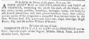 Aug 27 - 8:27:1766 Georgia Gazette