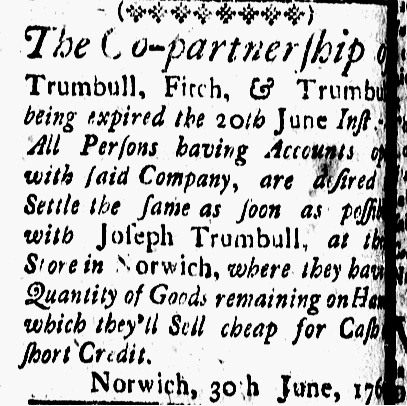 Sep 5 - 9:5:1766 New-London Gazette