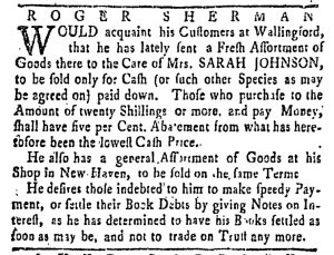 Sep 6 - 9:6:1766 Connecticut Gazette