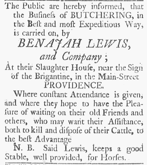 Sep 7 - 9:7:1766 Providence Gazette