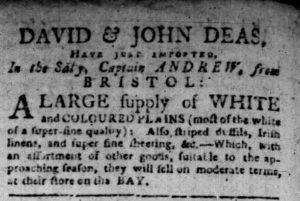 Sep 8 - 9:8:1766 South Carolina Gazette