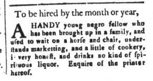Apr 3 - South-Carolina and American General Gazette Slavery 6