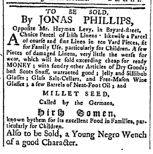 Apr 6 - New-York Gazette Slavery 3