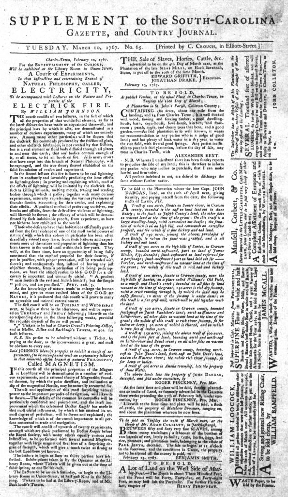 Mar 10 - South-Carolina Gazette and Country Journal Page 5
