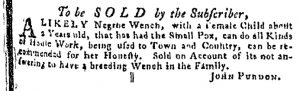 Mar 19 - Pennsylvania Gazette Supplement Slavery 1