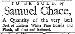Mar 21 - 3:21:1767 Providence Gazette