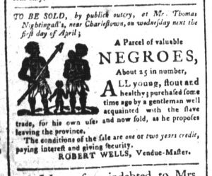Mar 27 - South-Carolina and American General Gazette Slavery 10