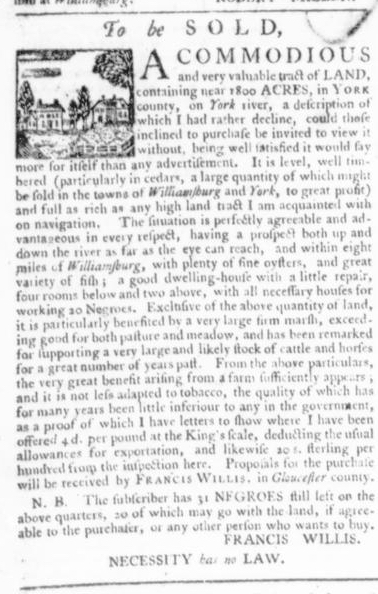 Apr 16 - Virginia Gazette Slavery 4