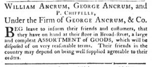 Apr 7 - 4:7:1767 Ancrum South Carolina Gazette and Country Journal Page 4