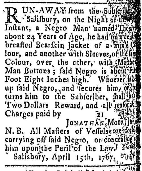 May 18 - Connecticut Courant Slavery 1