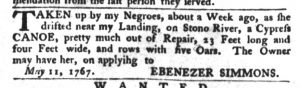 May 19 - South-Carolina Gazette and Country Journal Slavery 9