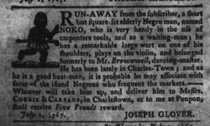 Jul 14 - South-Carolina Gazette and Country Journal Slavery 7