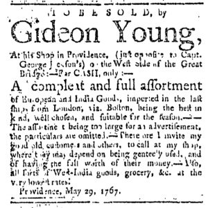 Jun 13 - 6:13:1767 Providence Gazette