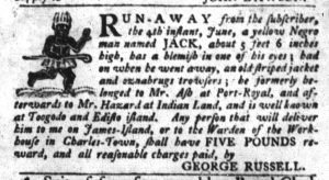 Jun 16 - South-Carolina Gazette and Country Journal Slavery 4
