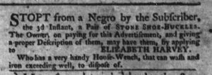 Jun 23 - South-Carolina Gazette and Country Journal Supplement Slavery 2