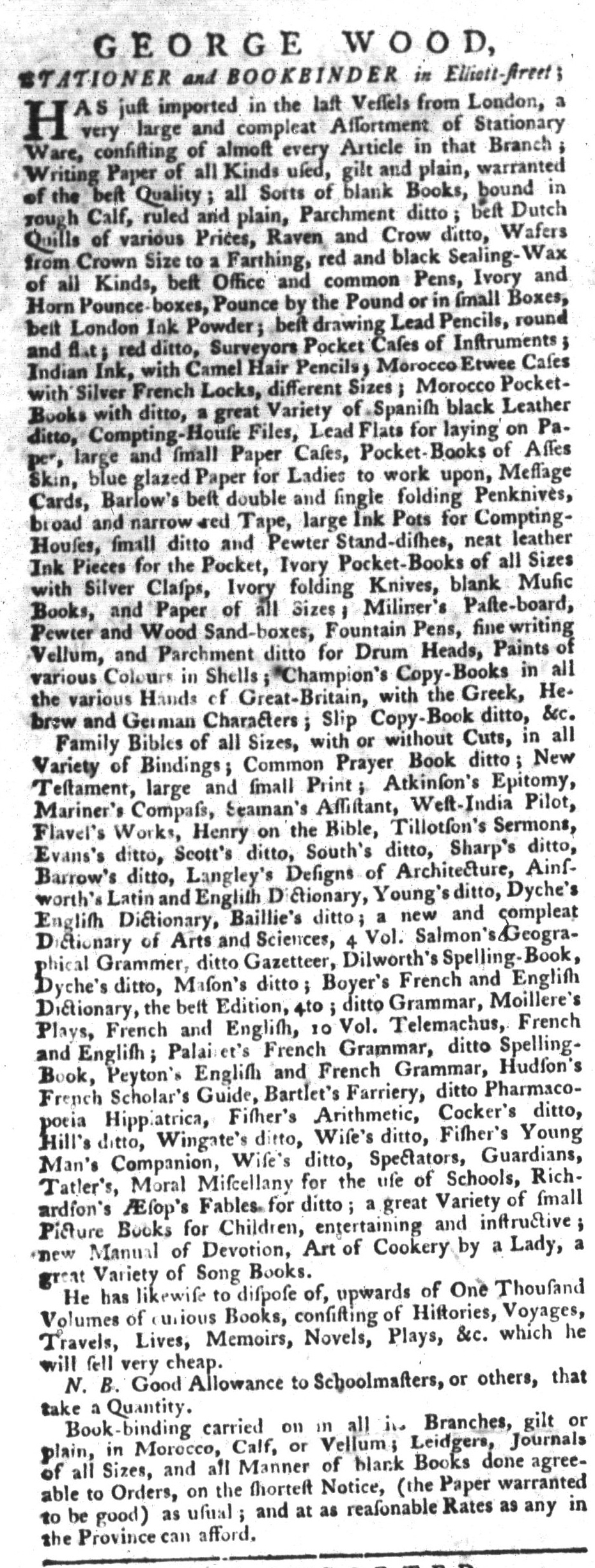 Jun 30 - 6:30:1767 South-Carolina Gazette and Country Journal