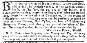 Jul 23 - Pennsylvania Gazette Slavery 5