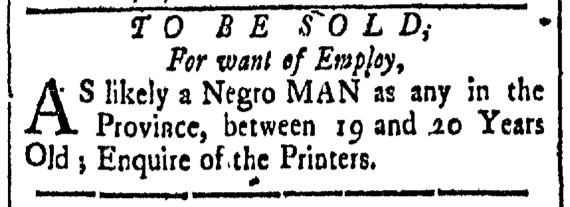 Jul 31 - New-Hampshire Gazette Slavery 2