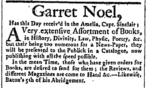 Aug 23 - 8:17:1767 New York Gazette