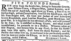 Aug 6 - Pennsylvania Gazette Slavery 5