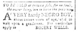Aug 7 - South-Carolina and American General Gazette Slavery 2