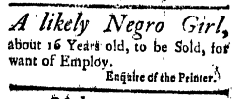 Sep 11 - New-London Gazette Slavery 2