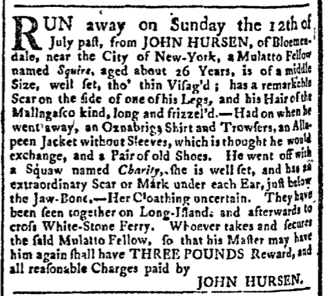Sep 21 - New-York Gazette Slavery 2