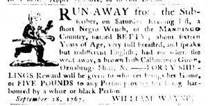 Sep 29 - South-Carolina Gazette and Country Journal Slavery 3