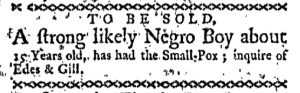 Oct 12 - Boston-Gazette Supplement Slavery 1