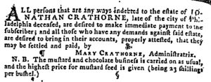 Oct 4 - 10:1:1767 Pennsylvania Gazette
