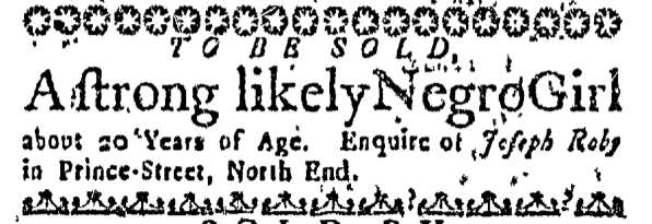 Oct 8 - Massachusetts Gazette Slavery 2