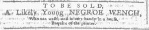 Nov 11 - Georgia Gazette Slavery 7