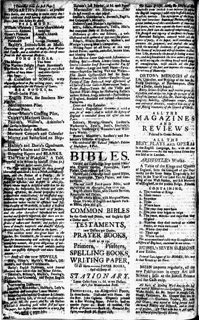 Oct 16 - 10:16:1767 Page 4 New-London Gazette