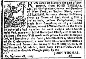 Oct 26 - New-York Gazette Slavery 1