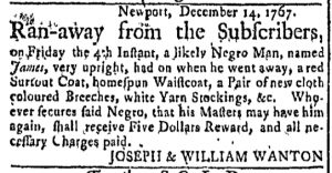 Dec 21 - Newport Mercury Slavery 1