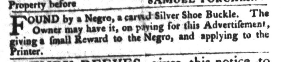 Dec 22 - South-Carolina Gazette and Country Journal Slavery 11