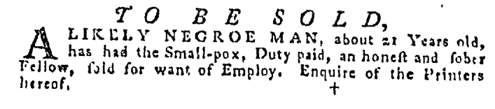 Dec 24 - Pennsylvania Gazette Supplement Slavery 3