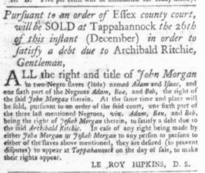 Dec 24 - Virginia Gazette P&D Slavery 4