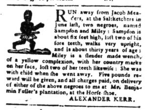 Feb 1 - South Carolina Gazette Slavery 11