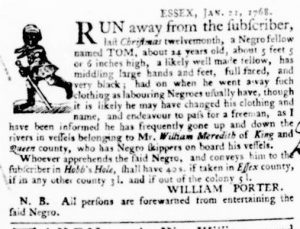 Feb 4 - Virginia Gazette Purdie and Dixon Slavery 6