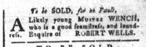 Feb 5 - South-Carolina and American General Gazette Slavery 4