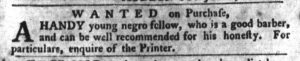 Feb 9 - South-Carolina Gazette and Country Journal Slavery 11