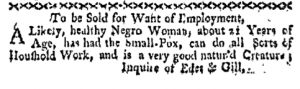 Jan 11 - Boston-Gazette Slavery 1