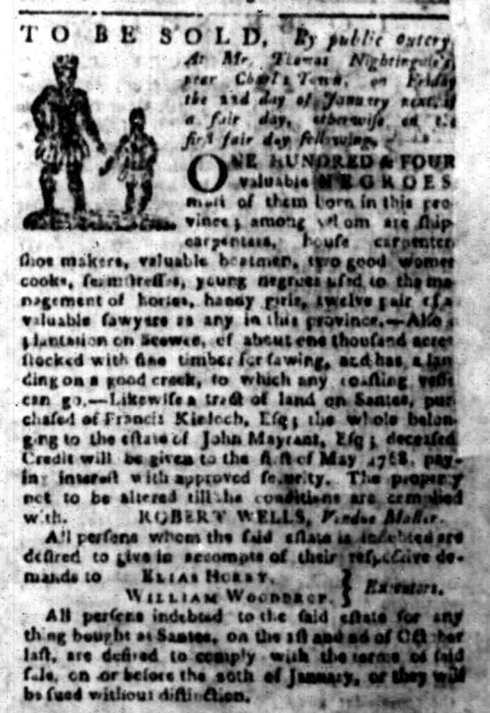 Jan 11 - South Carolina Gazette Slavery 4