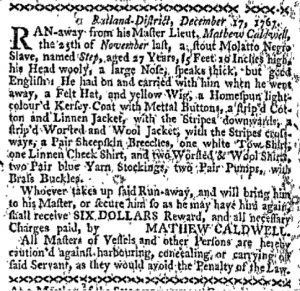 Jan 4 - Boston-Gazette Slavery 5