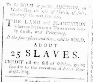 Feb 11 - Virginia Gazette Rind Slavery 2